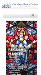 Mobile Screenshot of ourladyqueenofmartyrs.org
